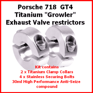 porsche-718-gt4--Exhaust-Valve-growler-clamps